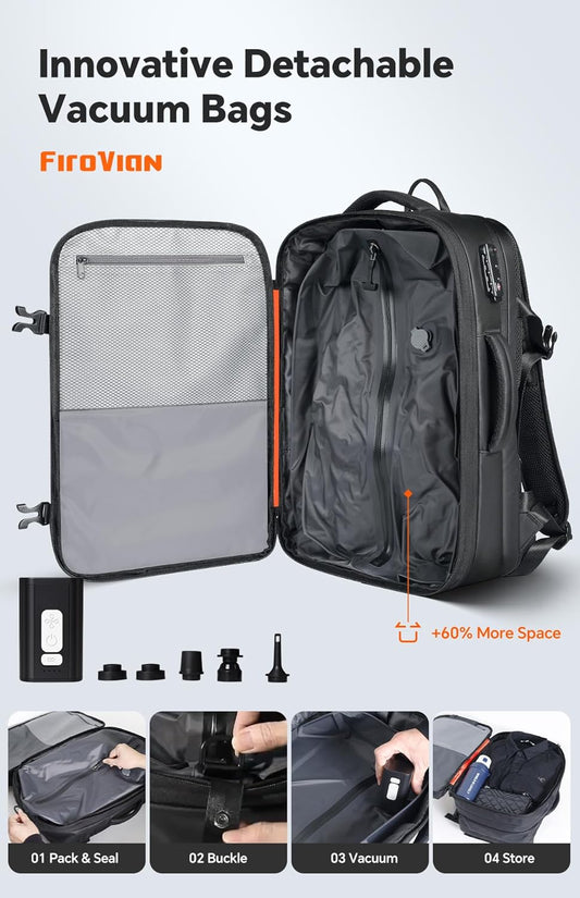 SmartPack™ Vacuum Compression Backpack – 2X Space, Zero Bulk